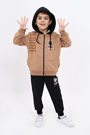 Toontoy Erkek Çocuk Baskılı Eşofman Takım