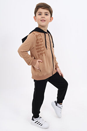 Toontoy Erkek Çocuk Baskılı Eşofman Takım