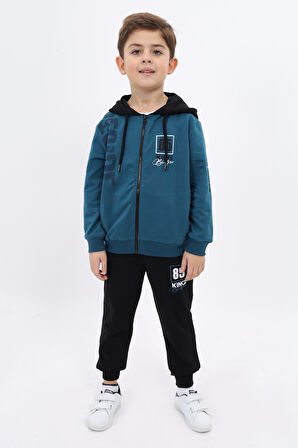 Toontoy Erkek Çocuk Baskılı Eşofman Takım