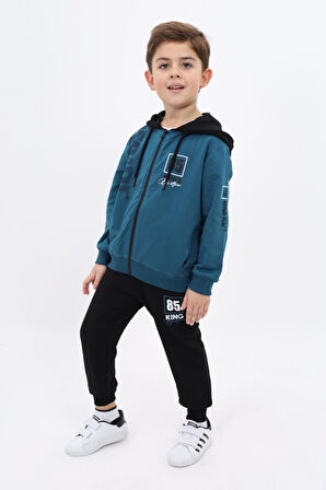 Toontoy Erkek Çocuk Baskılı Eşofman Takım