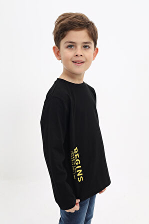 Toontoy Erkek Çocuk Baskılı Tişört