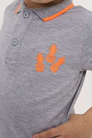 Toontoy Erkek Çocuk Nakışlı Tişört