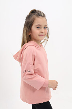 Toontoy Kız Çocuk Baskılı Sweatshirt