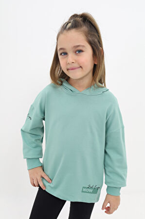 Toontoy Kız Çocuk Baskılı Sweatshirt