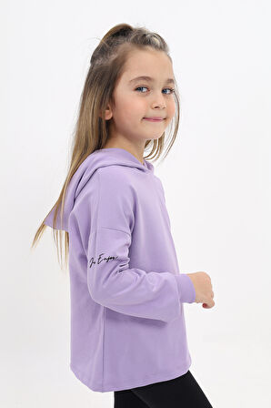 Toontoy Kız Çocuk Baskılı Sweatshirt