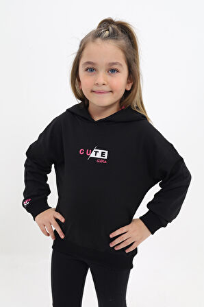 Toontoy Kız Çocuk Nakışlı Sweatshirt