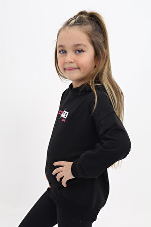 Toontoy Kız Çocuk Nakışlı Sweatshirt