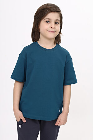 Toontoy Unisex Çocuk Baskılı Tişört