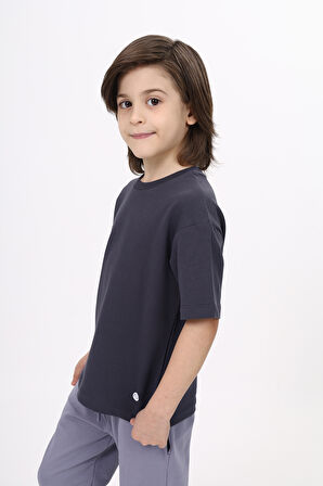 Toontoy Unisex Çocuk Baskılı Tişört