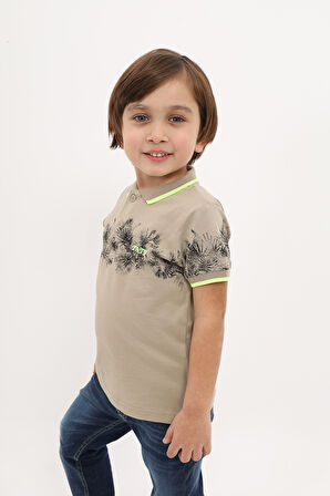 Toontoy Erkek Çocuk Baskılı Tişört