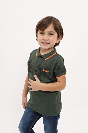 Toontoy Erkek Çocuk Baskılı Tişört