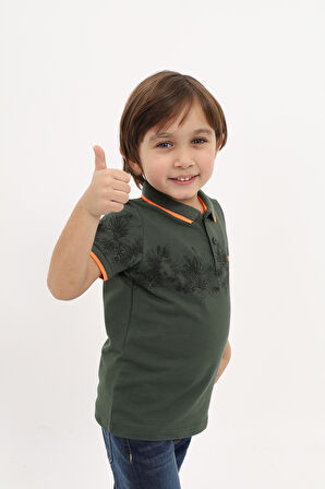 Toontoy Erkek Çocuk Baskılı Tişört