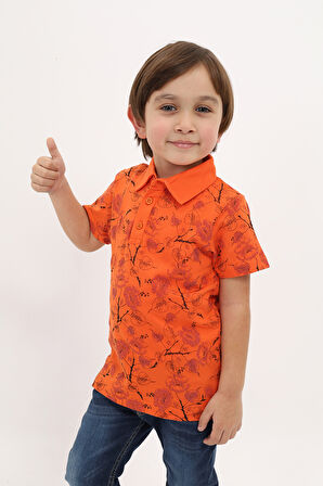 Toontoy Erkek Çocuk Desenli Tişört