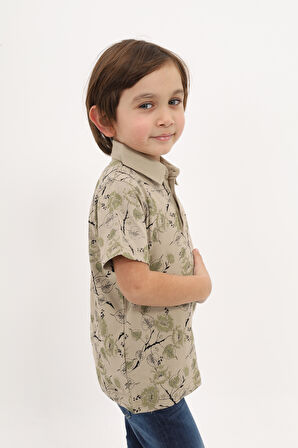 Toontoy Erkek Çocuk Desenli Tişört