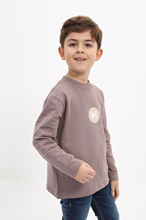 Toontoy Erkek Çocuk Baskılı Sweatshirt