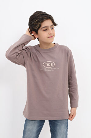 Toontoy Erkek Çocuk Baskılı Sweatshirt