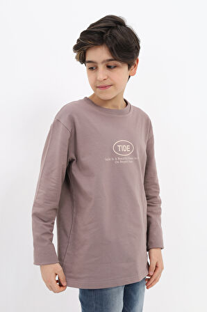 Toontoy Erkek Çocuk Baskılı Sweatshirt