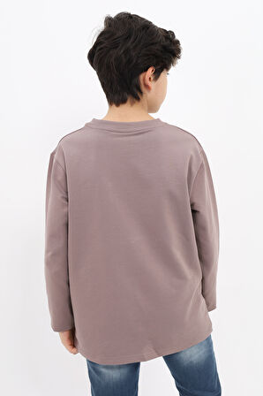 Toontoy Erkek Çocuk Baskılı Sweatshirt