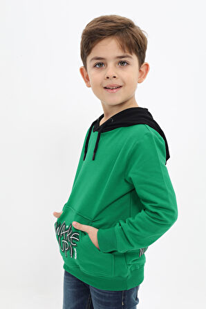 Toontoy Erkek Çocuk Baskılı Sweatshirt