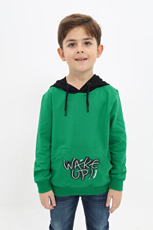 Toontoy Erkek Çocuk Baskılı Sweatshirt