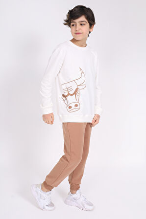 Toontoy Erkek Çocuk Baskılı Eşofman Takım