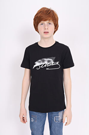 Toontoy Unisex Çocuk Atatürk Baskılı Tişört