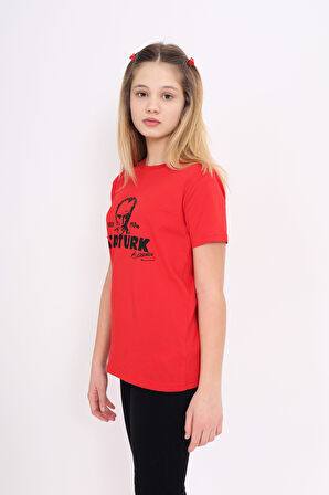 Toontoy Unisex Çocuk Baskılı Tişört