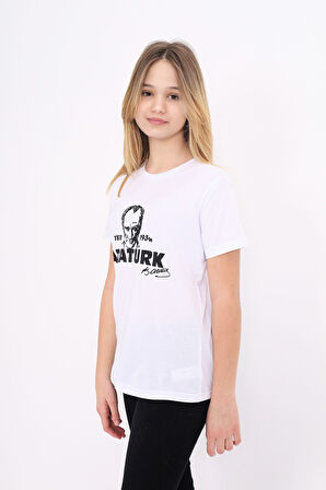 Toontoy Unisex Çocuk Baskılı Tişört