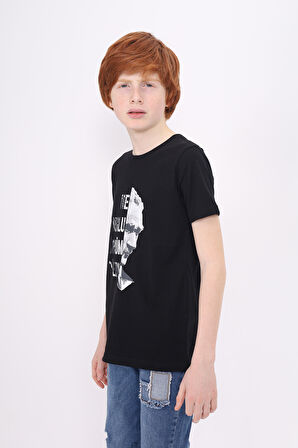 Toontoy Unisex Çocuk Atatürk Baskılı Tişört