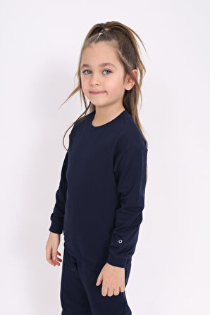 Toontoy Kız Çocuk Baskılı Sweatshirt