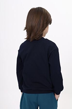 Toontoy Erkek Çocuk Baskılı Sweatshirt