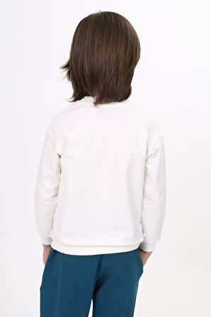 Toontoy Erkek Çocuk Baskılı Sweatshirt