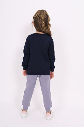 Toontoy Unisex Çocuk Baskılı Sweatshirt