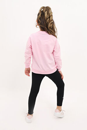 Toontoy Kız Çocuk Nakışlı Taytlı Takım