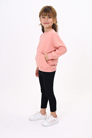 Toontoy Kız Çocuk Taytlı Takım