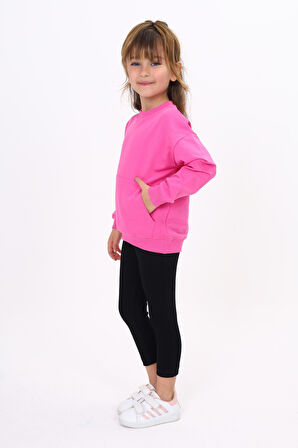 Toontoy Kız Çocuk Taytlı Takım