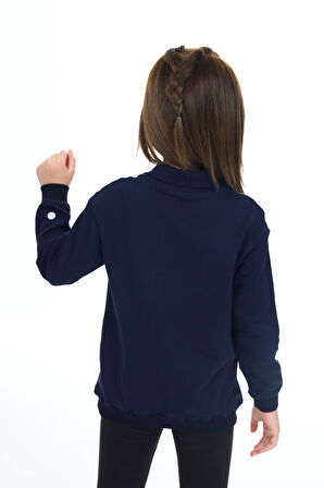 Toontoy Kız Çocuk Baskılı Sweatshirt