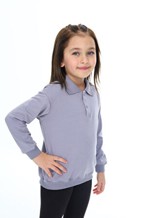 Toontoy Kız Çocuk Baskılı Sweatshirt