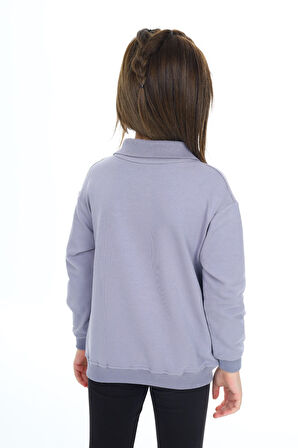 Toontoy Kız Çocuk Baskılı Sweatshirt