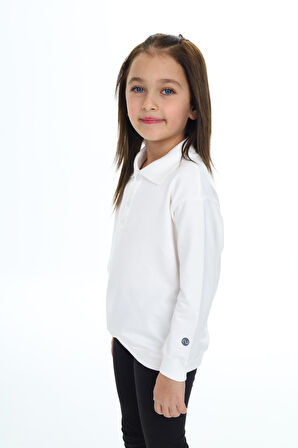 Toontoy Kız Çocuk Baskılı Sweatshirt