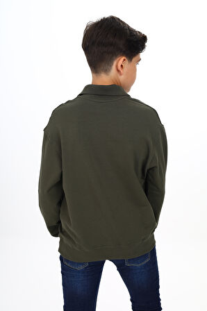 Toontoy Erkek Çocuk Baskılı Sweatshirt