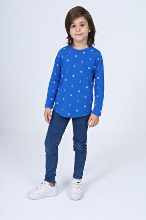 Toontoy Erkek Çocuk Baskılı Tişört