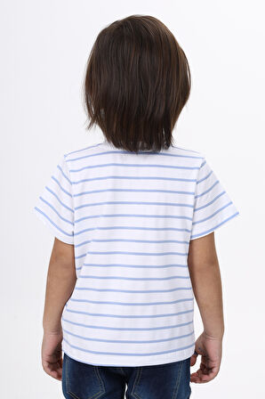 Toontoy Erkek Çocuk Çizgili Tişört