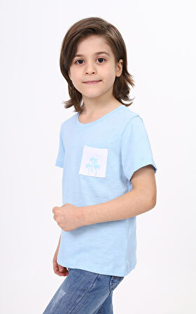 Toontoy Erkek Çocuk Nakışlı Tişört