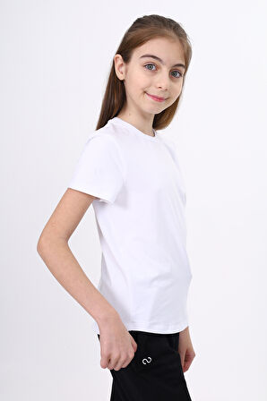 Toontoy Kız Çocuk Baskılı Tişört