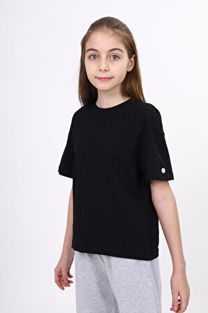 Toontoy Kız Çocuk Baskılı Tişört