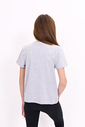 Toontoy Kız Çocuk Baskılı Tişört