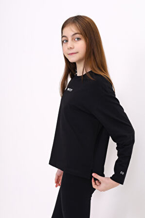 Toontoy Kız Çocuk Baskılı Tişört