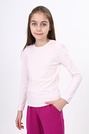 Toontoy Kız Çocuk Baskılı Tişört