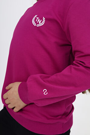 Toontoy Kız Çocuk Baskılı Sweatshirt